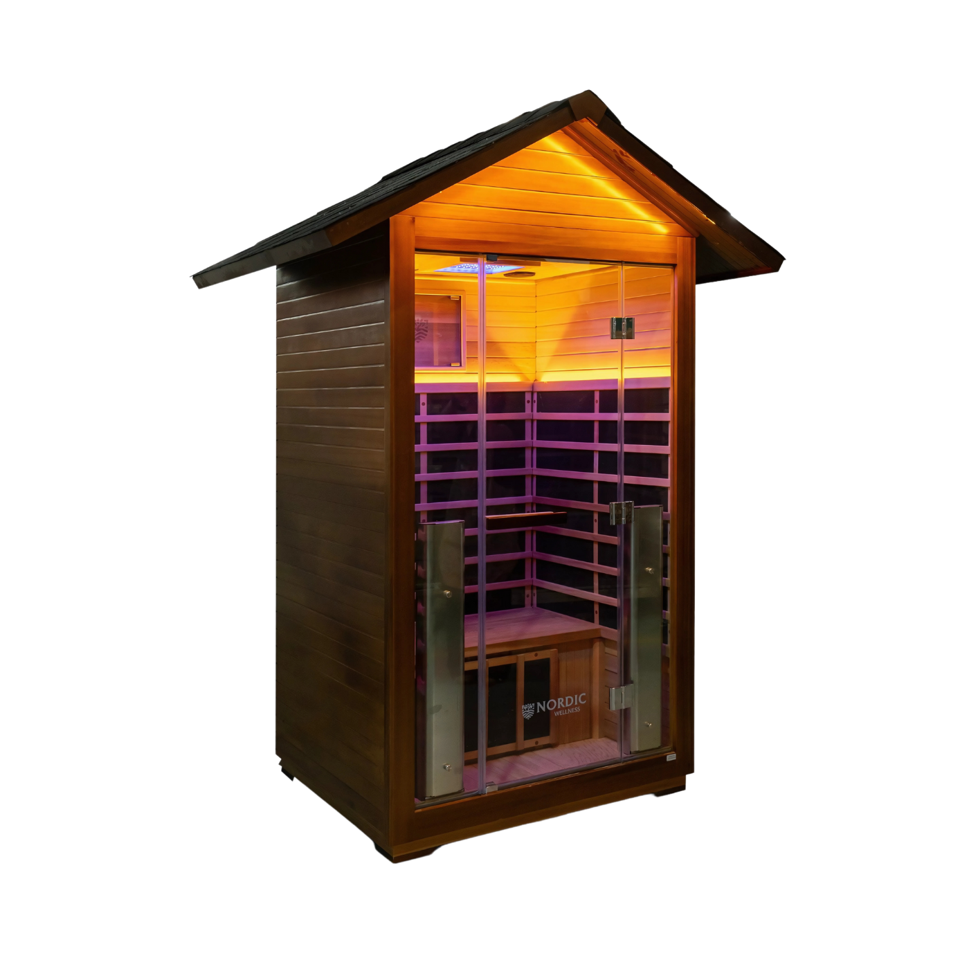Nordic Nature Outdoor 2pp Full Spectrum Infrared Sauna