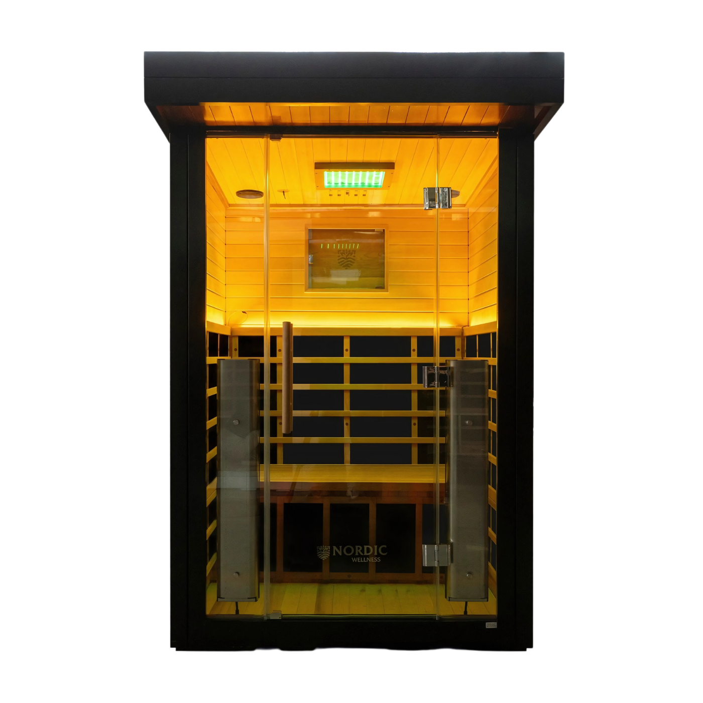 Nordic Oasis Outdoor 2pp Full Spectrum Infrared Sauna