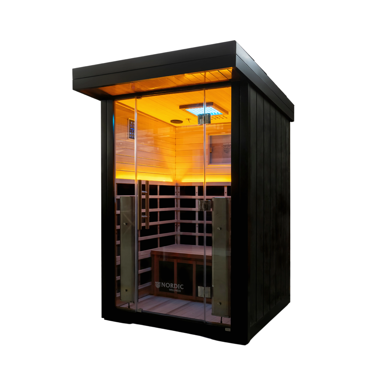 Nordic Oasis Outdoor 2pp Full Spectrum Infrared Sauna