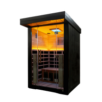 Nordic Oasis Outdoor 2pp Full Spectrum Infrared Sauna