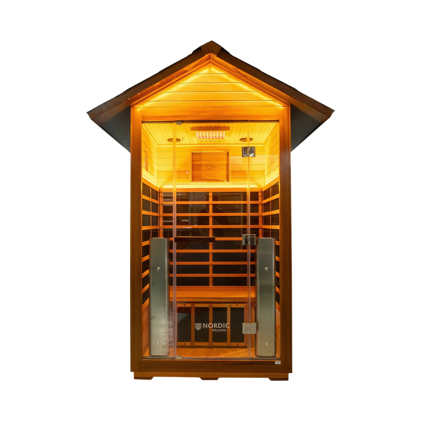 Nordic Nature Outdoor 2pp Full Spectrum Infrared Sauna