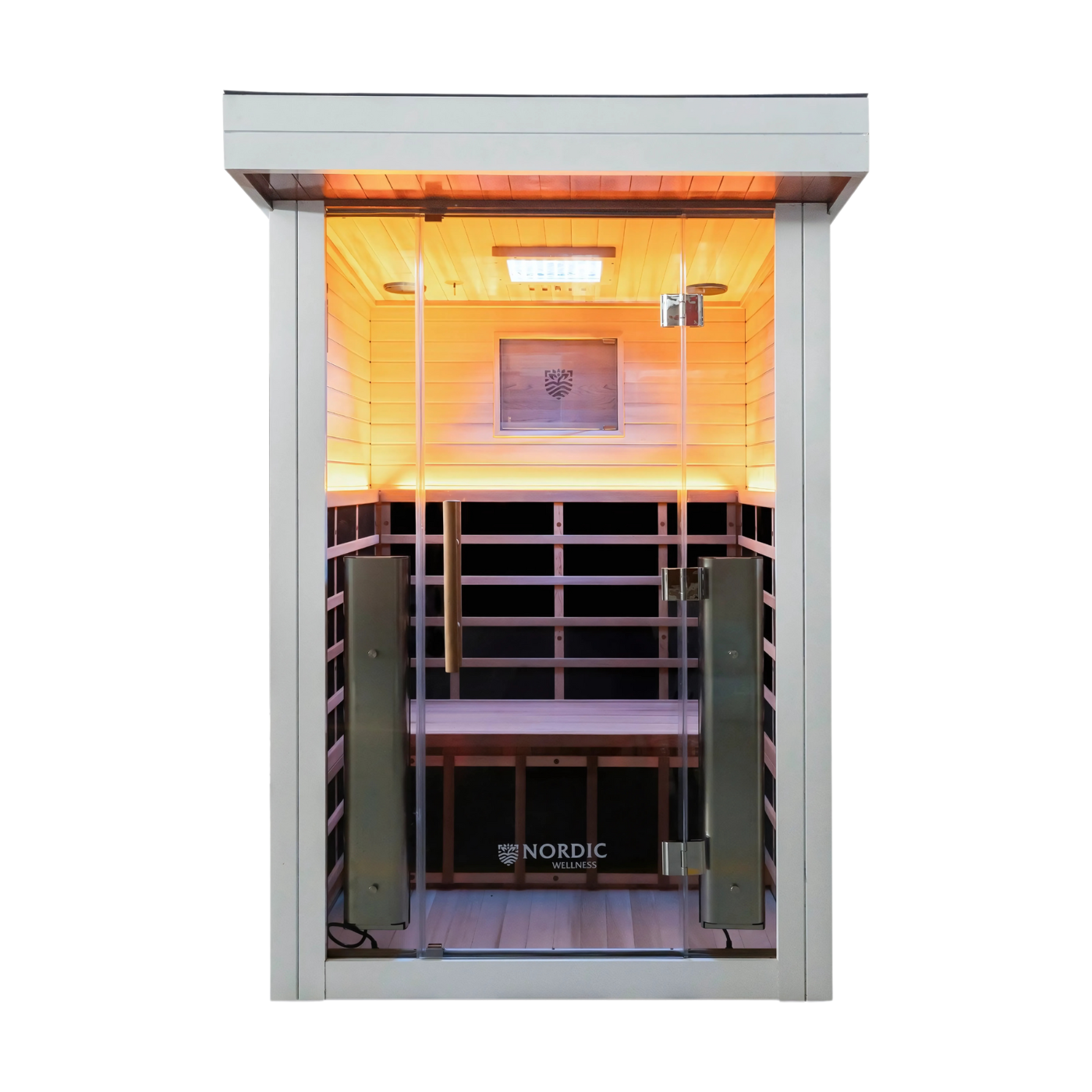 Nordic Oasis Outdoor 2pp Full Spectrum Infrared Sauna
