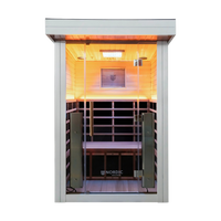 Nordic Oasis Outdoor 2pp Full Spectrum Infrared Sauna