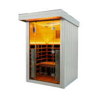 Nordic Oasis Outdoor 2pp Full Spectrum Infrared Sauna