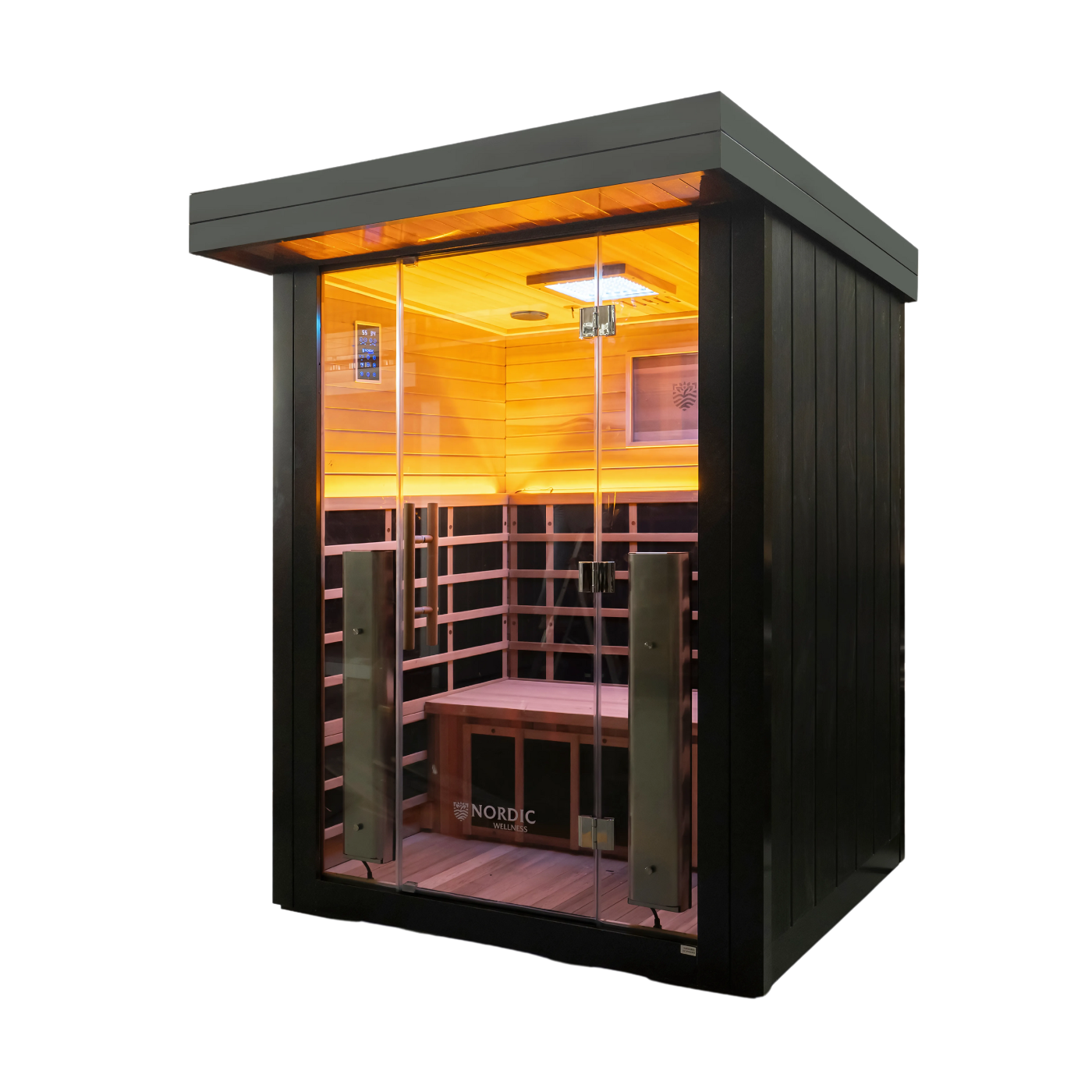 Nordic Oasis Outdoor 3pp Full Spectrum Infrared Sauna