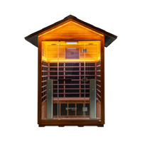Nordic Nature Outdoor 3pp Full Spectrum Infrared Sauna