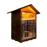 Nordic Nature Outdoor 3pp Full Spectrum Infrared Sauna