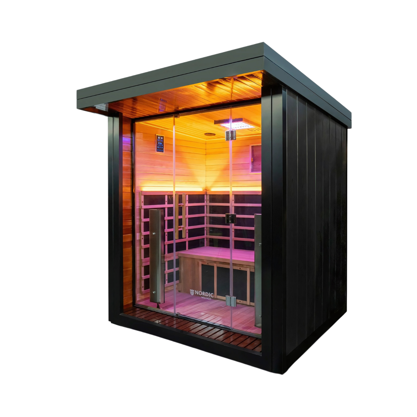 Nordic Oasis Outdoor 4pp PORCH Full Spectrum Infrared Sauna