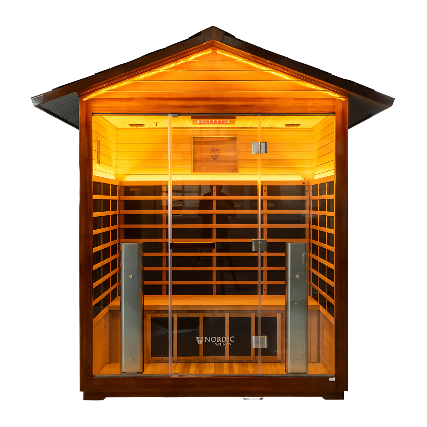 Nordic Nature Outdoor 4pp Full Spectrum Infrared Sauna