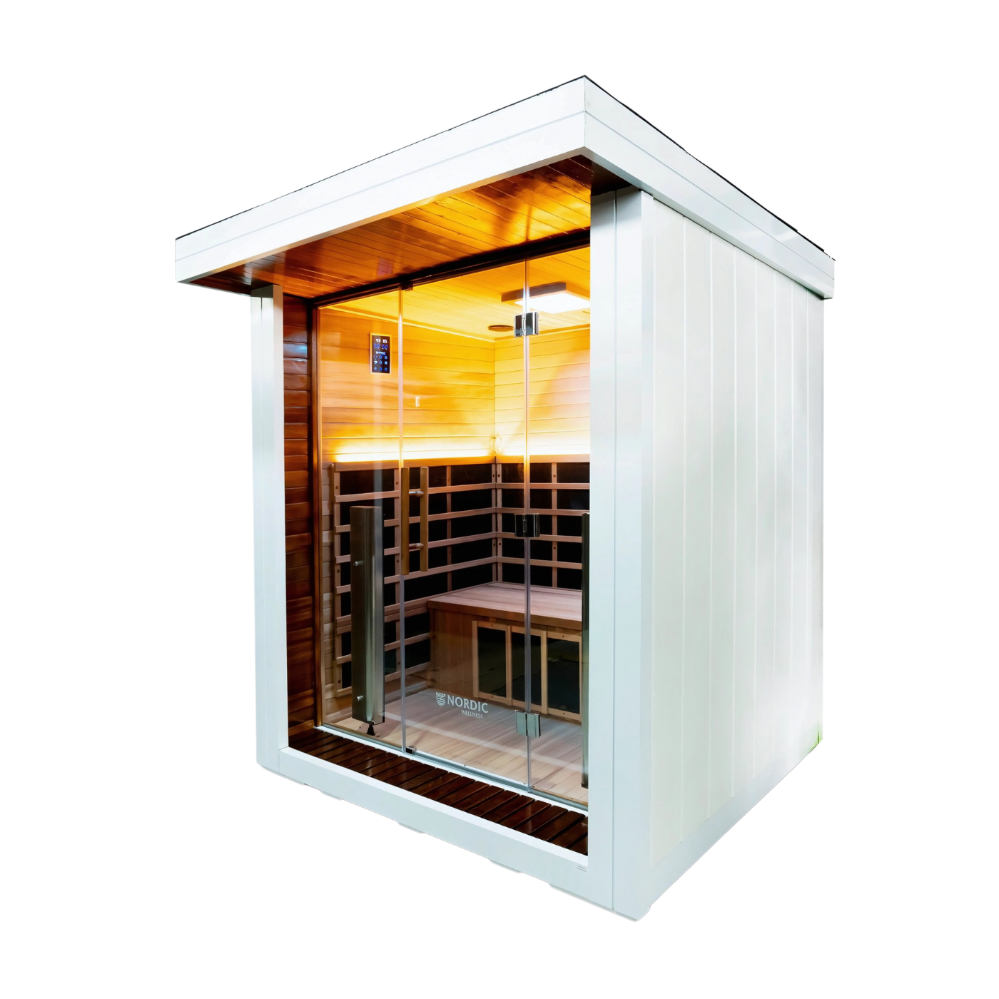 Nordic Oasis Outdoor 4pp PORCH Full Spectrum Infrared Sauna