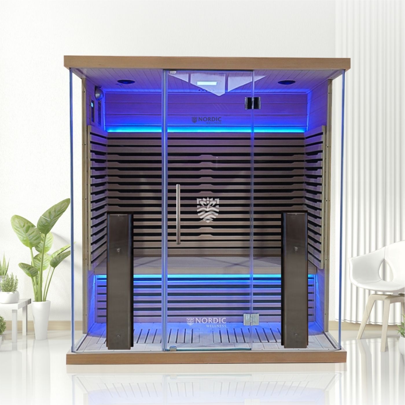 Nordic Bliss 4pp Full Spectrum Infrared Sauna