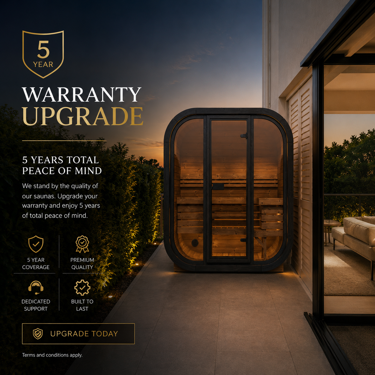 5 Year Cabin Warranty Upgrade