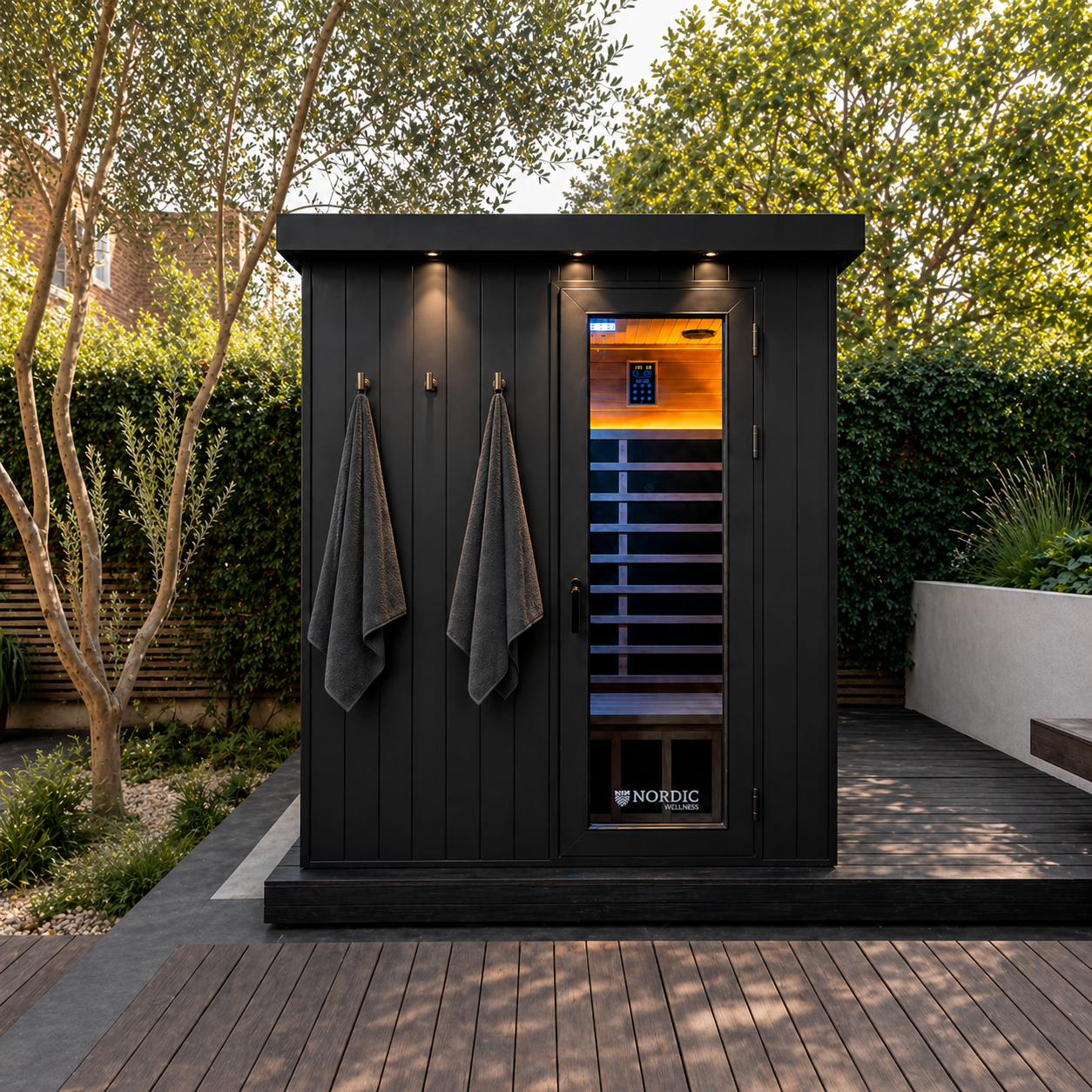 3PP Outdoor Far Infrared Sauna