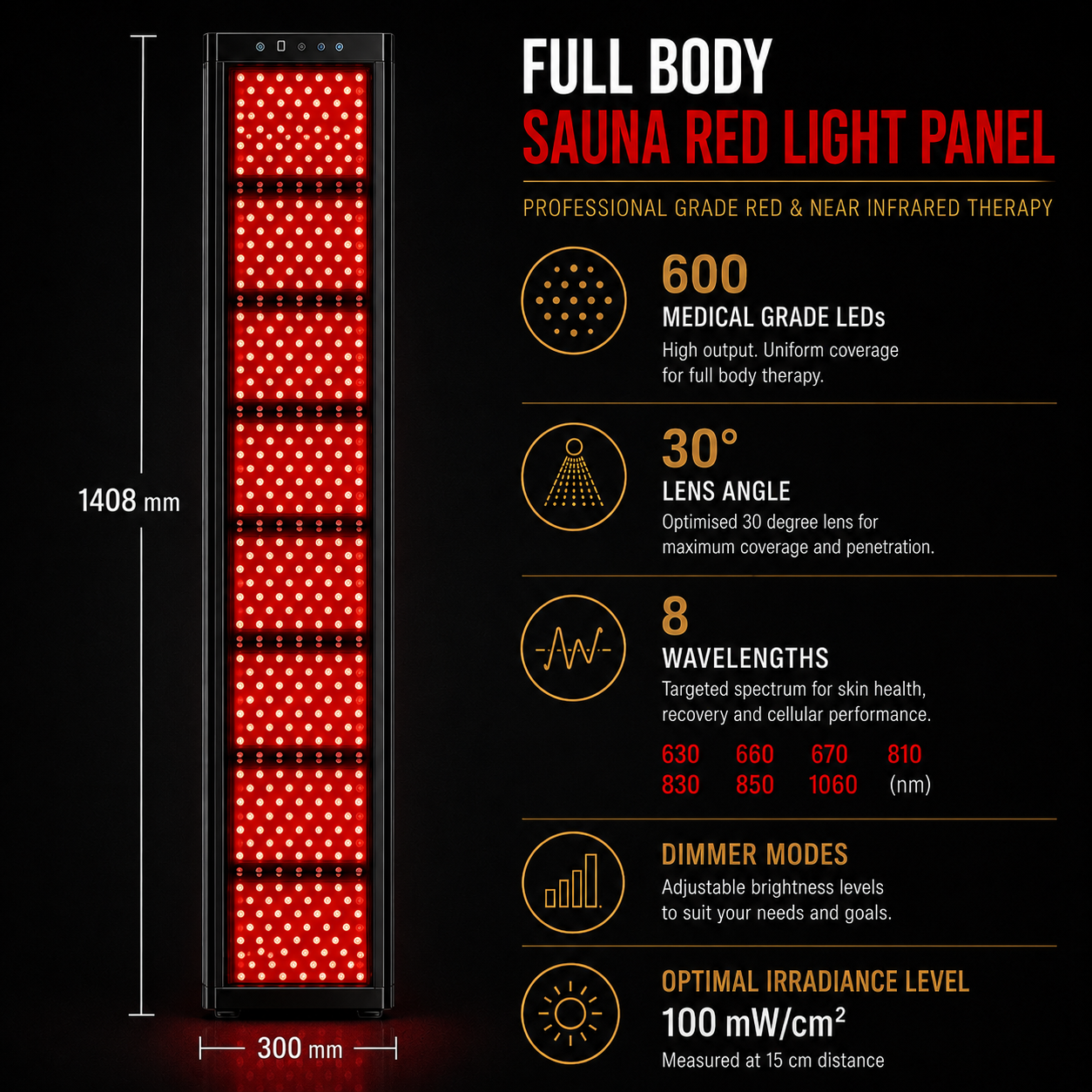 Haven Sol™ Sauna Panel