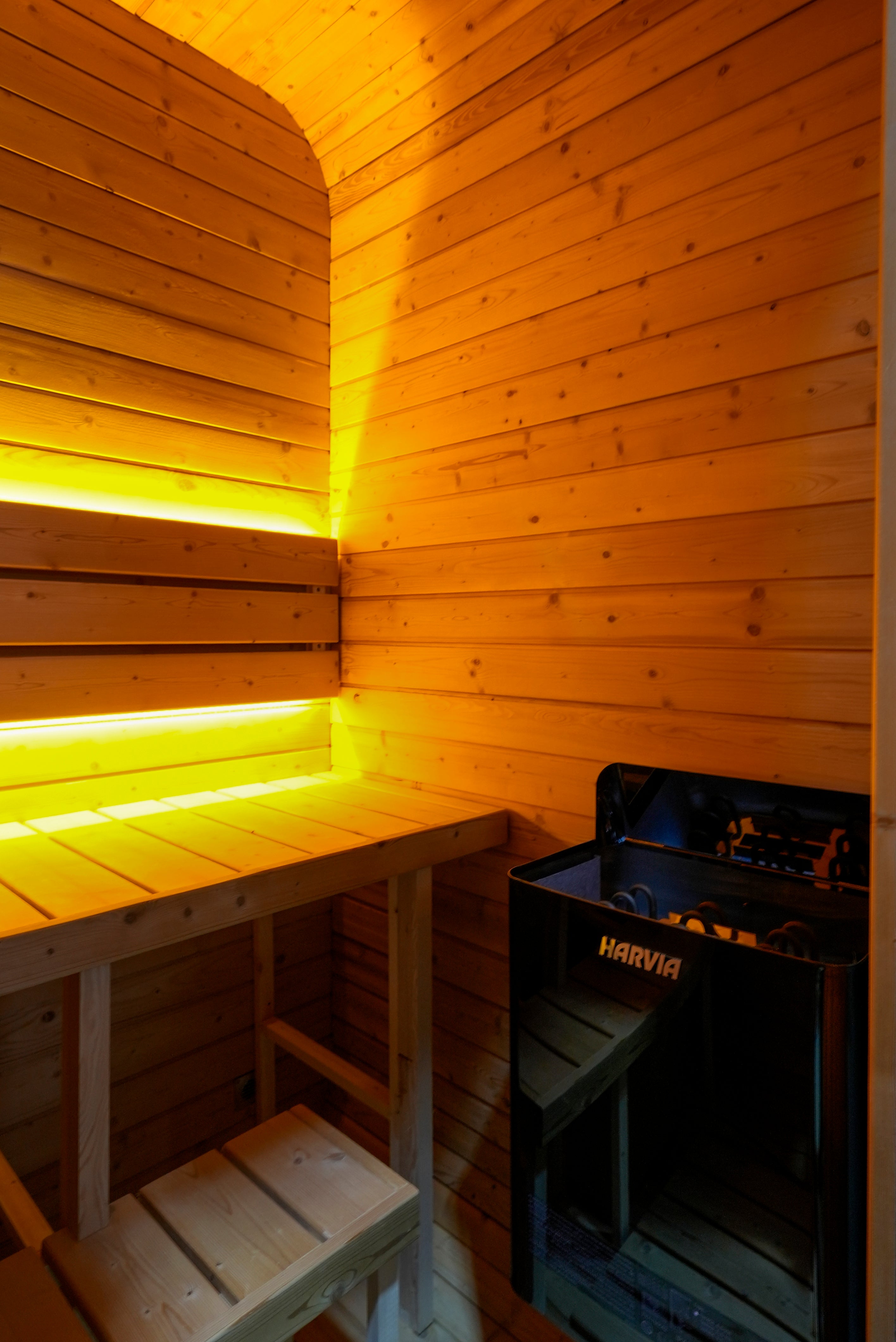 1-2 pp Outdoor Pod Sauna Natural