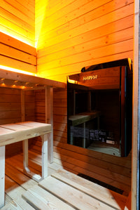 1-2 pp Outdoor Pod Sauna Natural