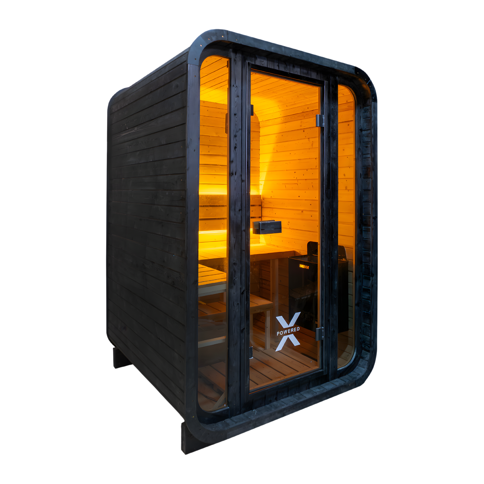 1-2 pp Outdoor Pod Sauna Natural