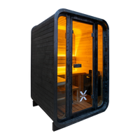 1-2 pp Outdoor Pod Sauna Natural