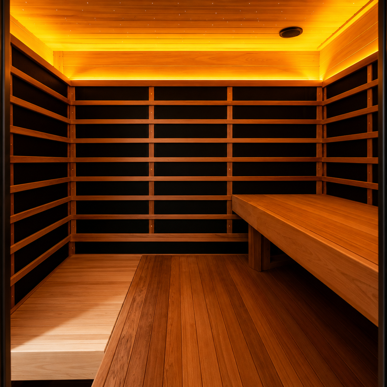 6-8 PP Outdoor Far Infrared Sauna - White