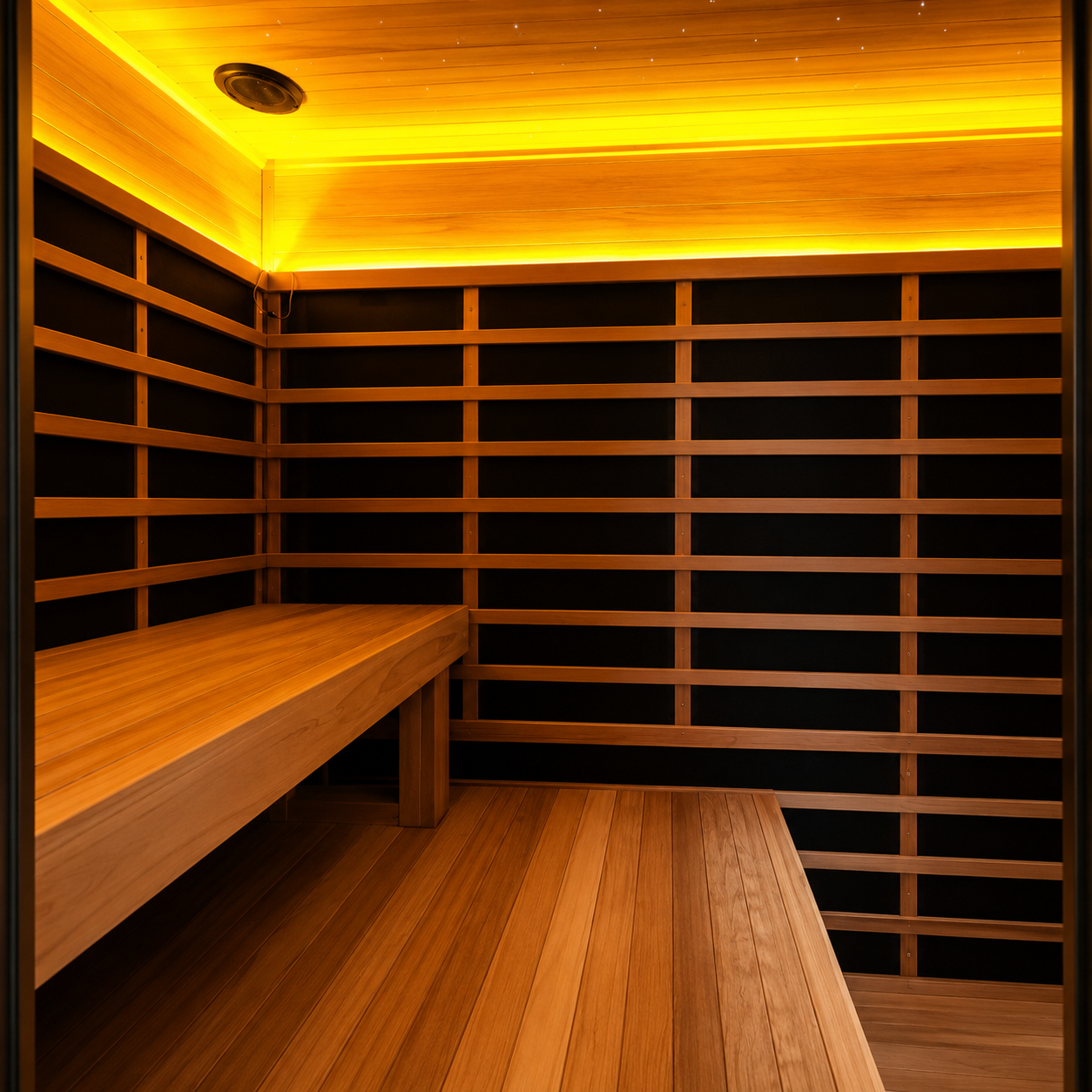 6-8 PP Outdoor Far Infrared Sauna - White