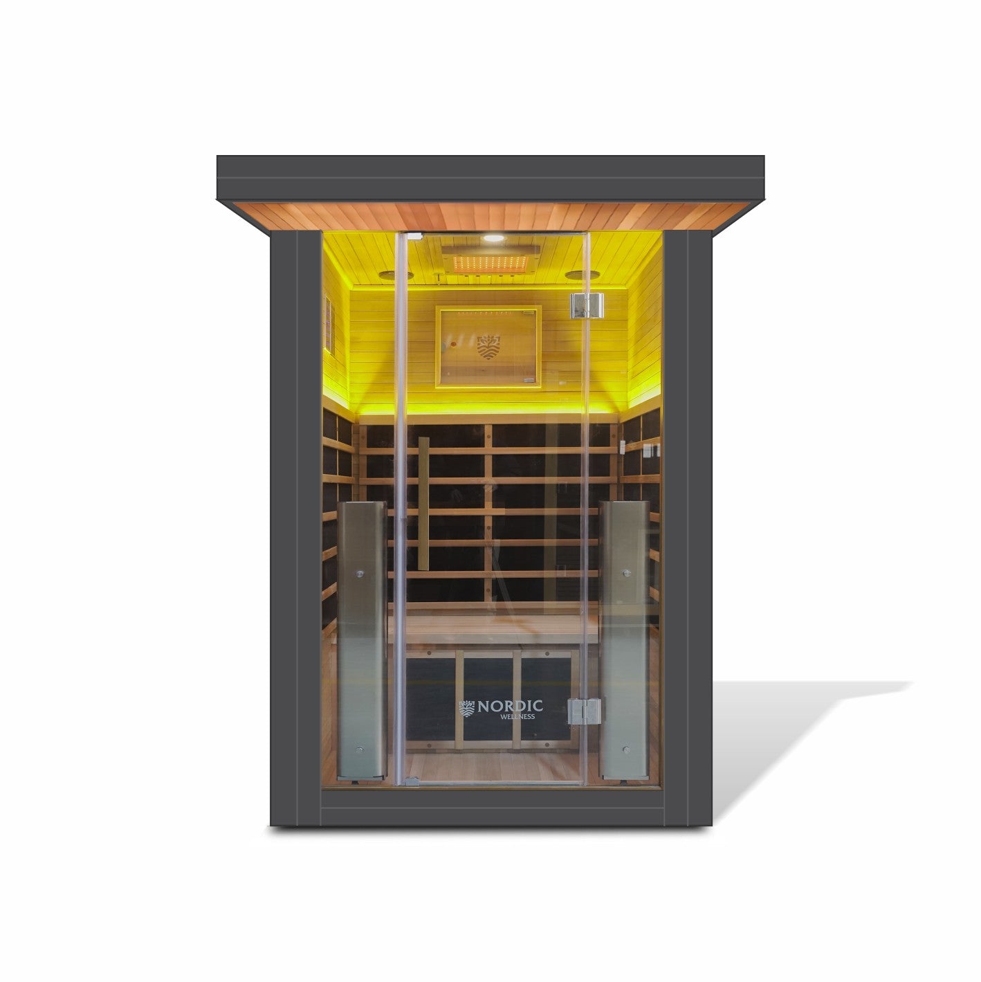 Nordic Oasis Outdoor 2pp Full Spectrum Infrared Sauna