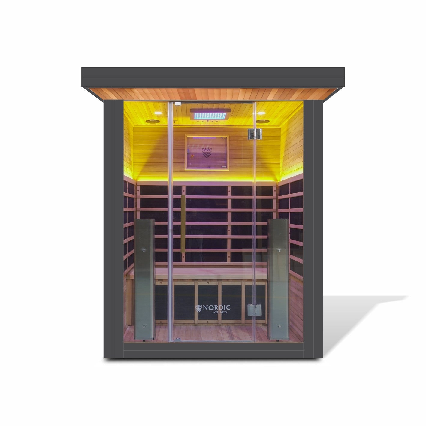 Nordic Oasis Outdoor 3pp Full Spectrum Infrared Sauna