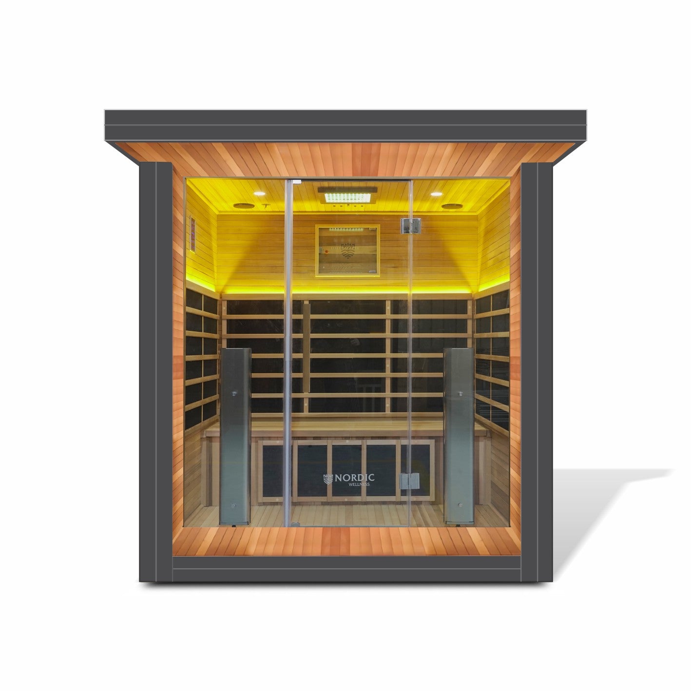 Nordic Oasis Outdoor 4pp PORCH Full Spectrum Infrared Sauna