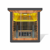 Nordic Oasis Outdoor 4pp PORCH Full Spectrum Infrared Sauna