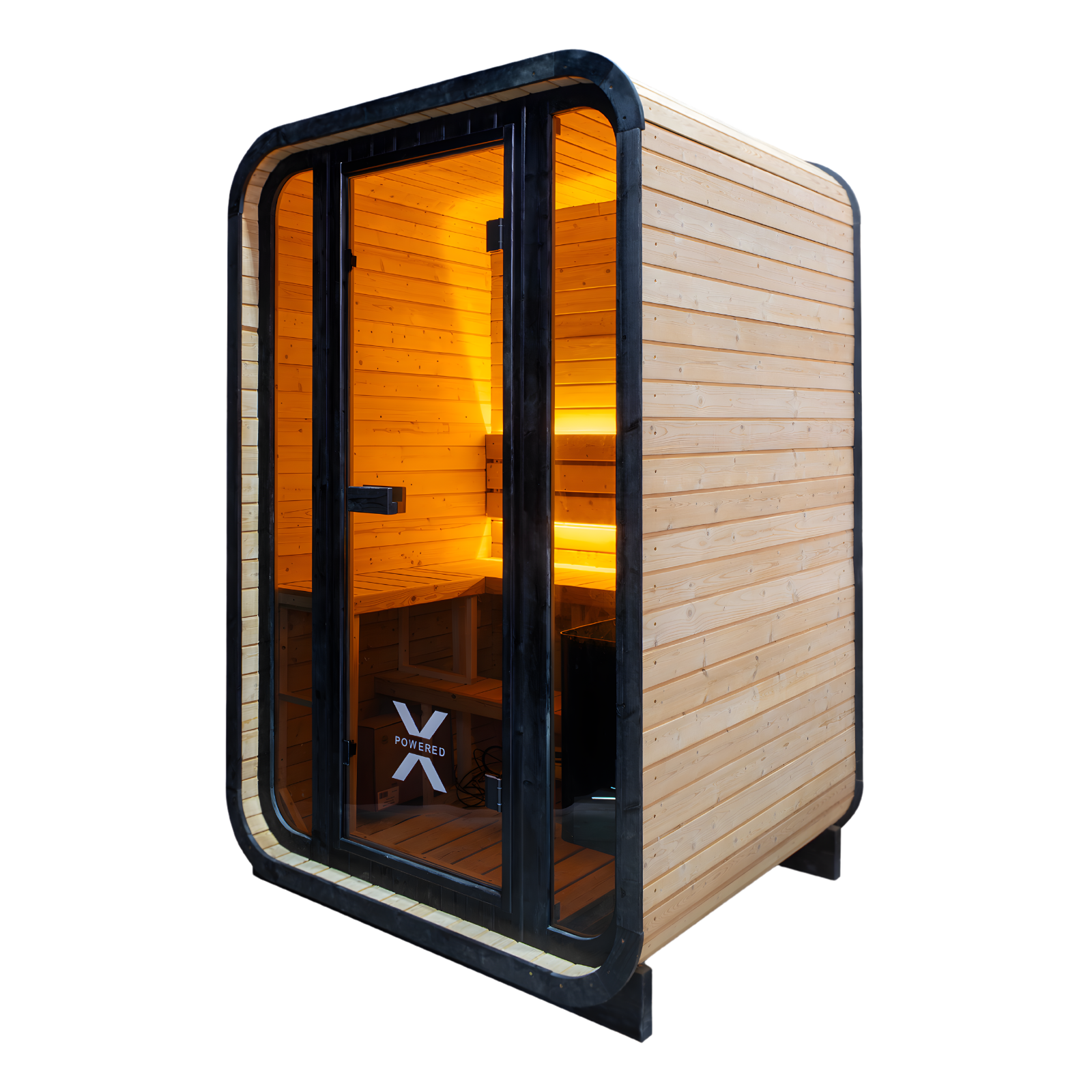 1-2 pp Outdoor Pod Sauna Natural