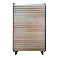 1-2 pp Outdoor Pod Sauna Natural