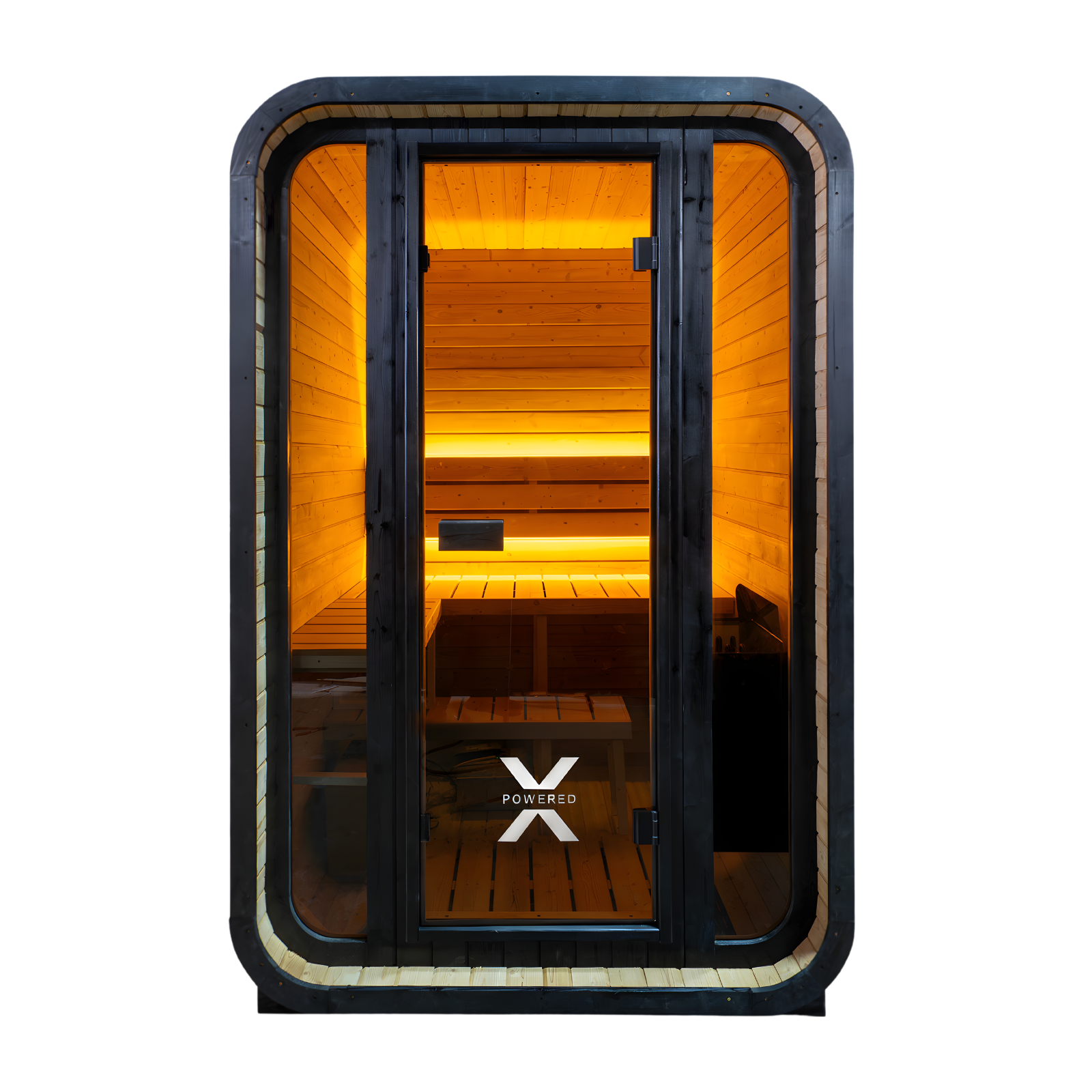 1-2 pp Outdoor Pod Sauna Natural