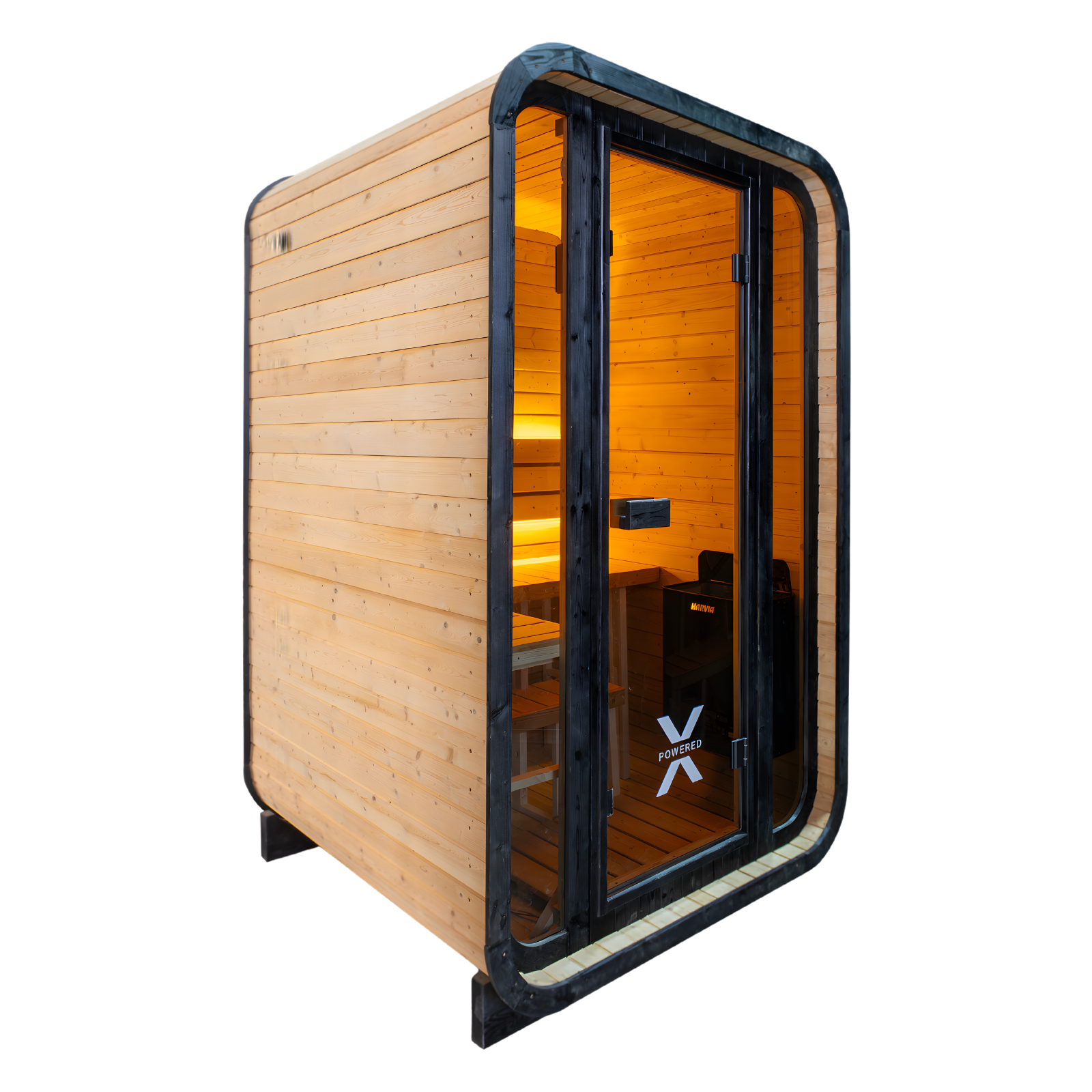 1-2 pp Outdoor Pod Sauna Natural