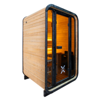 1-2 pp Outdoor Pod Sauna Natural